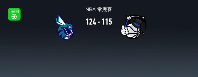 NBA战报：黄蜂124-115魔术，班凯罗空砍32分