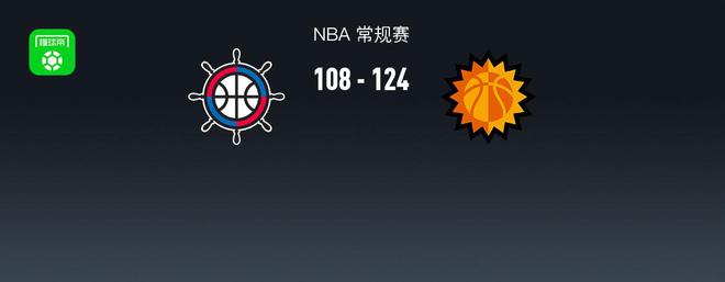 NBA战报：太阳124-108快船，布克37+1+4